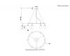 Подвесной светильник Crystal Lux RIVO SP6 BL
