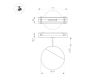 Трековый магнитный светильник Arlight MAG-VIBE-EMISFERO-HANG-R100-6W Day4000 (WH, 130 deg, 48V) 044455