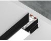 Алюминиевый профиль накладной 10*10 для светодиодной ленты до 8мм Ambrella Light Illumination GP1650BK