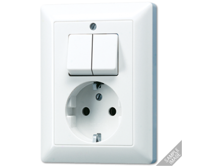 Купить Розетка штепсельная Schuko Jung AS5575EU Розетка штепсельная Schuko Jung AS5575EU