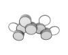Потолочная люстра Loft IT Pin 10317/9 Grey