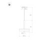 Подвесной светильник Arlight SP-MENTA-R165-12W Warm2700 (BK, 130 deg, 230V) (IP20, Мрамор) 061697