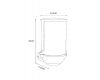Уличный настенный светильник Arte Lamp Minchir A8306AL-1BK