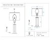 Настольная лампа Kink Light Милта 07703-T,20-21(01)