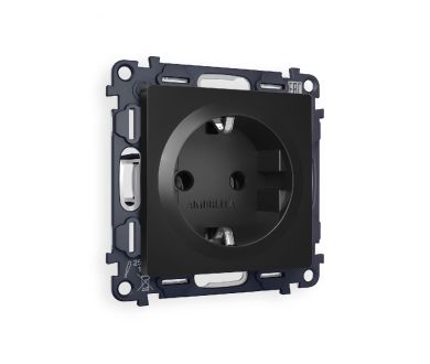 Купить Комплект механизма розетки с/з на винтовых зажимах Ambrella Volt Alfa MA806010 Комплект механизма розетки с/з на винтовых зажимах Ambrella Volt Alfa MA806010