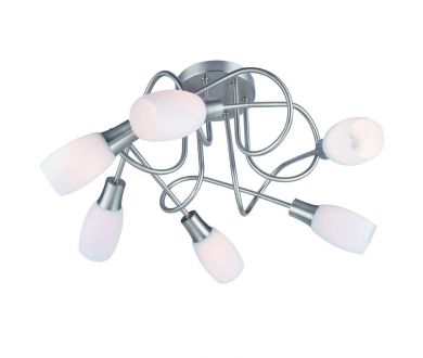 Купить Потолочная люстра Arte Lamp A4591PL-6SS Потолочная люстра Arte Lamp A4591PL-6SS