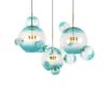 Подвесная люстра Loft IT Bolle 2027-S3 Blue