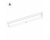 Трековый магнитный светильник Arlight MAG-FLAT-45-L605-18W Warm3000 (BK, 100 deg, 24V, DALI) 046584