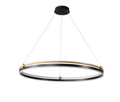 Купить Подвесная люстра Crystal Lux FERNANDO SP88W LED BLACK/GOLD Подвесная люстра Crystal Lux FERNANDO SP88W LED BLACK/GOLD