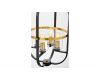 Подвесная люстра Lumina Deco Monterey LDP 1141-4 BK+MD