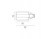 Питание боковое встраиваемое к треку 5030xx-R Lightstar Quattro 503116-RPS