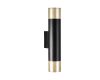 Настенный светильник Lampit Lineo LDW 1101-2 BK+GD