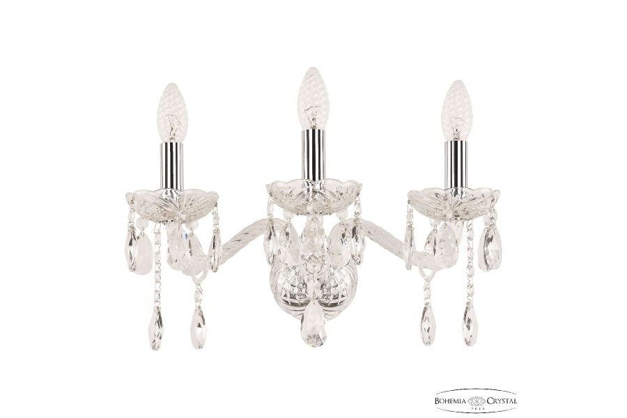 Бра Bohemia Ivele Crystal 107B/3/165 Ni