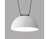 Трековый однофазный светильник Denkirs Belty flow DK5660-WH+BK