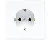 Розетка Schuko Jung LS1520PLWW