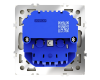 Розетка с USB, А+А Voltum S70 VLS040404 (шелк)
