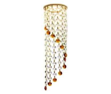Купить Встраиваемый светильник Ambrella Light K3440 CL/BR/G Встраиваемый светильник Ambrella Light K3440 CL/BR/G