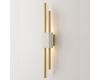 Настенный светильник Crystal Lux CARTA AP6W LED WHITE/BRASS