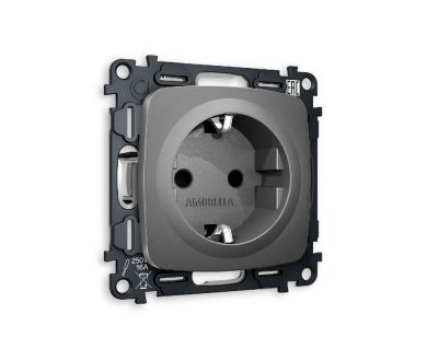 Купить Комплект механизма розетки с/з cо шторками Ambrella Volt Omega MO657010 Комплект механизма розетки с/з cо шторками Ambrella Volt Omega MO657010