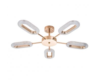 Купить Потолочная люстра Arte Lamp Ovale A2489PL-5GO Потолочная люстра Arte Lamp Ovale A2489PL-5GO