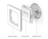 Розетка двойная Ethernet RJ-45 Werkel слоновая кость W1181103 4690389155864