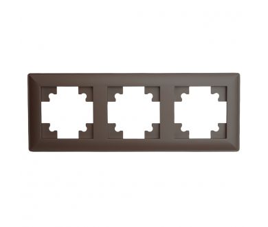 Купить Рамка трехместная Stekker PFR00-7003-04 Катрин 39819 Рамка трехместная Stekker PFR00-7003-04 Катрин 39819
