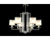 Подвесная люстра Crystal Lux Nicolas NICOLAS SP-PL6 NICKEL/WHITE