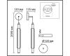 Подвесной светильник Lumion Ledio Trendy 6556/15WCL