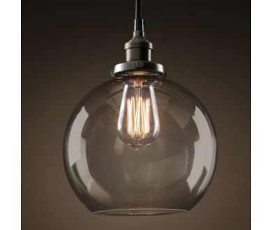 Купить Подвесной светильник ImperiumLoft Loft Clear Glass Sphere Cloche 73694-22 Подвесной светильник ImperiumLoft Loft Clear Glass Sphere Cloche 73694-22