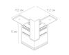 Коннектор для шинопровода Arte Lamp Linea-Accessories A480606
