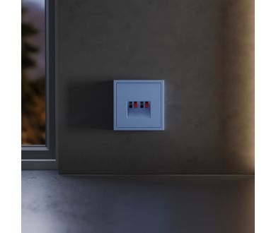 Купить Накладка для розетки акустической 4-местной Voltum S70 (деним) VLS001515 Накладка для розетки акустической 4-местной Voltum S70 (деним) VLS001515