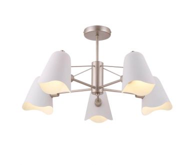 Купить Люстра на штанге Freya Manon FR5037PL-05S Люстра на штанге Freya Manon FR5037PL-05S