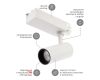 Трековый светильник ЭРА SТR-30-36-30K-W20 Б0049772