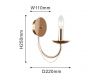 Бра F-Promo Plini 2591-1W