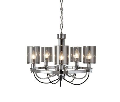 Купить Подвесная люстра Arte Lamp Ombra A2995LM-5CC Подвесная люстра Arte Lamp Ombra A2995LM-5CC